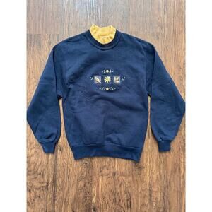 Grandmacore Daisy Crewneck Sweatshirt Basic‎ Editions